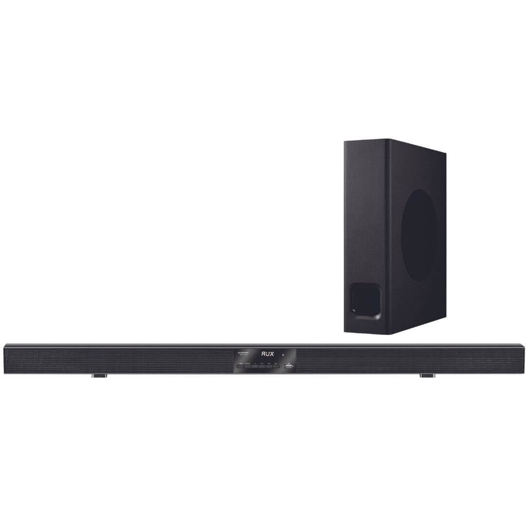 2 1 inch Channel Bluetooth and Sound Bar with Wired Subwoofer
