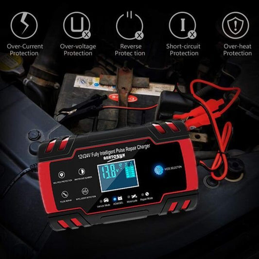 12V 24V 8A Touch Screen Pulse Repair LCD Battery Charger
