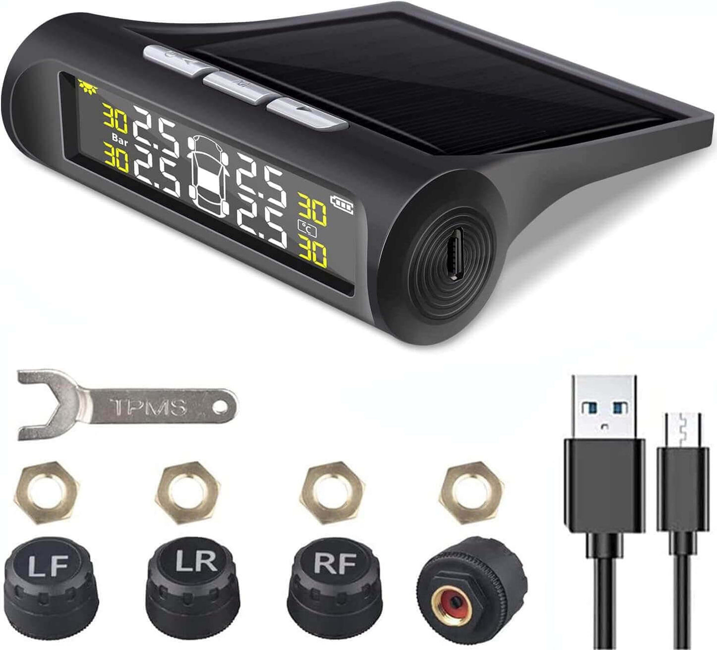 Car Tire Pressure Monitoring System
