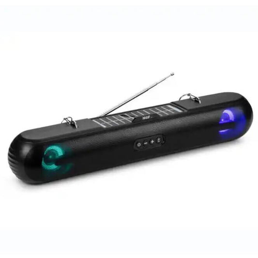 HIFI Wireless Sound Bar with Solar Charging Wired technology link