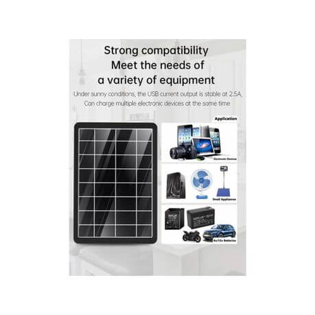 Portable Outdoor Charging 20W Solar Panel